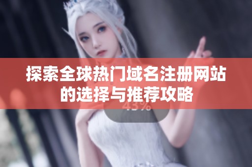 探索全球热门域名注册网站的选择与推荐攻略