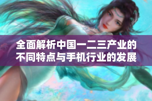 全面解析中国一二三产业的不同特点与手机行业的发展趋势