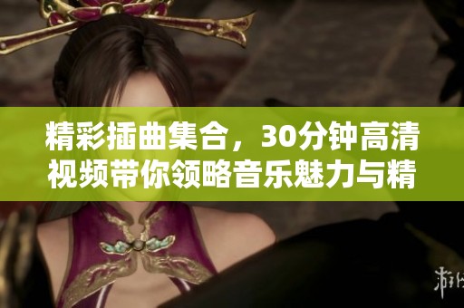 精彩插曲集合，30分钟高清视频带你领略音乐魅力与精彩瞬间