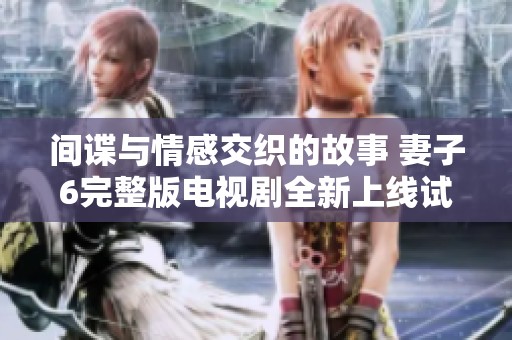 间谍与情感交织的故事 妻子6完整版电视剧全新上线试看