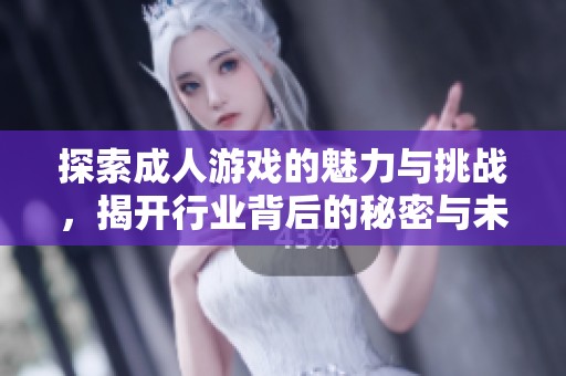 探索成人游戏的魅力与挑战，揭开行业背后的秘密与未来发展