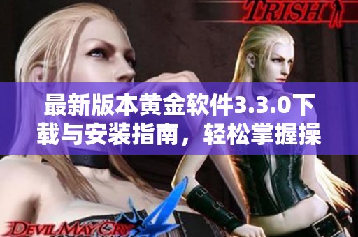 最新版本黄金软件3.3.0下载与安装指南，轻松掌握操作技巧