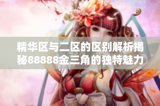 精华区与二区的区别解析揭秘88888金三角的独特魅力