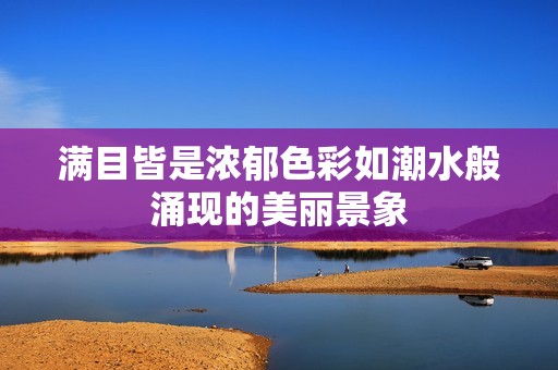 满目皆是浓郁色彩如潮水般涌现的美丽景象
