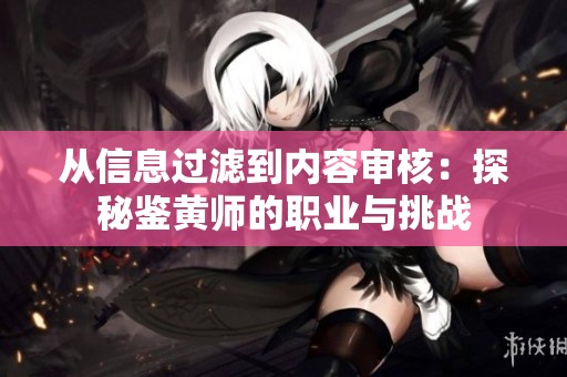 从信息过滤到内容审核：探秘鉴黄师的职业与挑战
