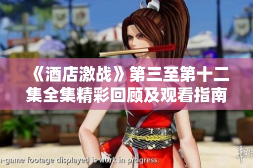 《酒店激战》第三至第十二集全集精彩回顾及观看指南  