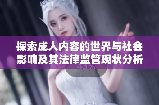 探索成人内容的世界与社会影响及其法律监管现状分析