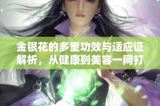 金银花的多重功效与适应证解析，从健康到美容一网打尽