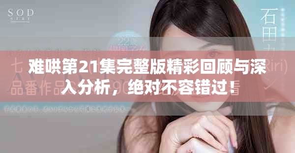 难哄第21集完整版精彩回顾与深入分析，绝对不容错过！