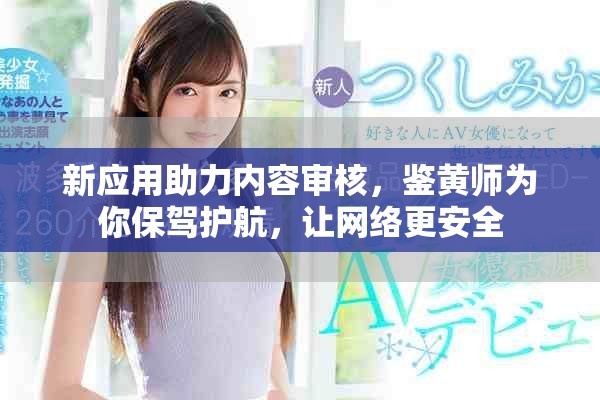 新应用助力内容审核，鉴黄师为你保驾护航，让网络更安全