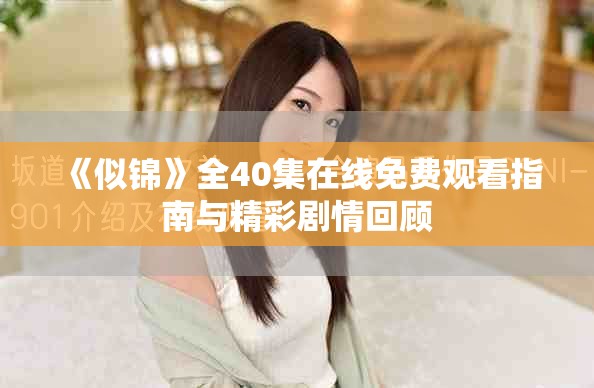 《似锦》全40集在线免费观看指南与精彩剧情回顾