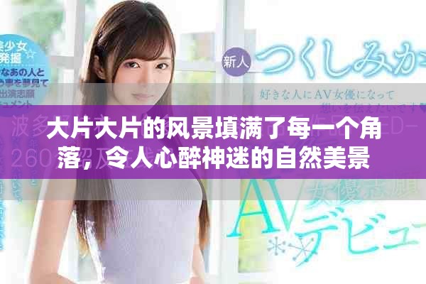 大片大片的风景填满了每一个角落，令人心醉神迷的自然美景