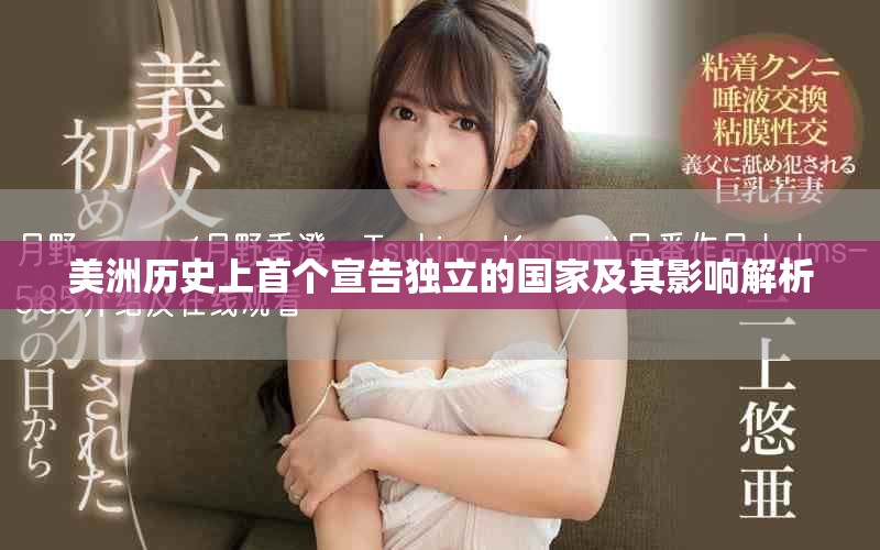 美洲历史上首个宣告独立的国家及其影响解析