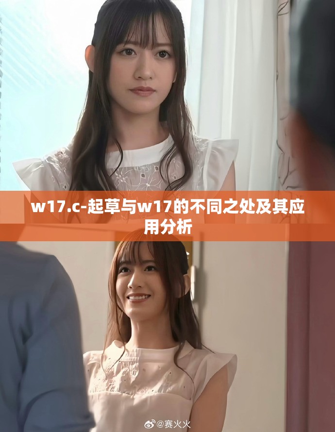 w17.c-起草与w17的不同之处及其应用分析 w17.c-起草与w17的不同之处及其应用分析